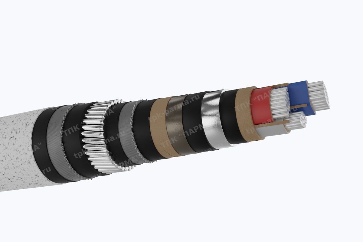 Фотография провода Кабель АСКл 3х50+1х25 - 1кВ