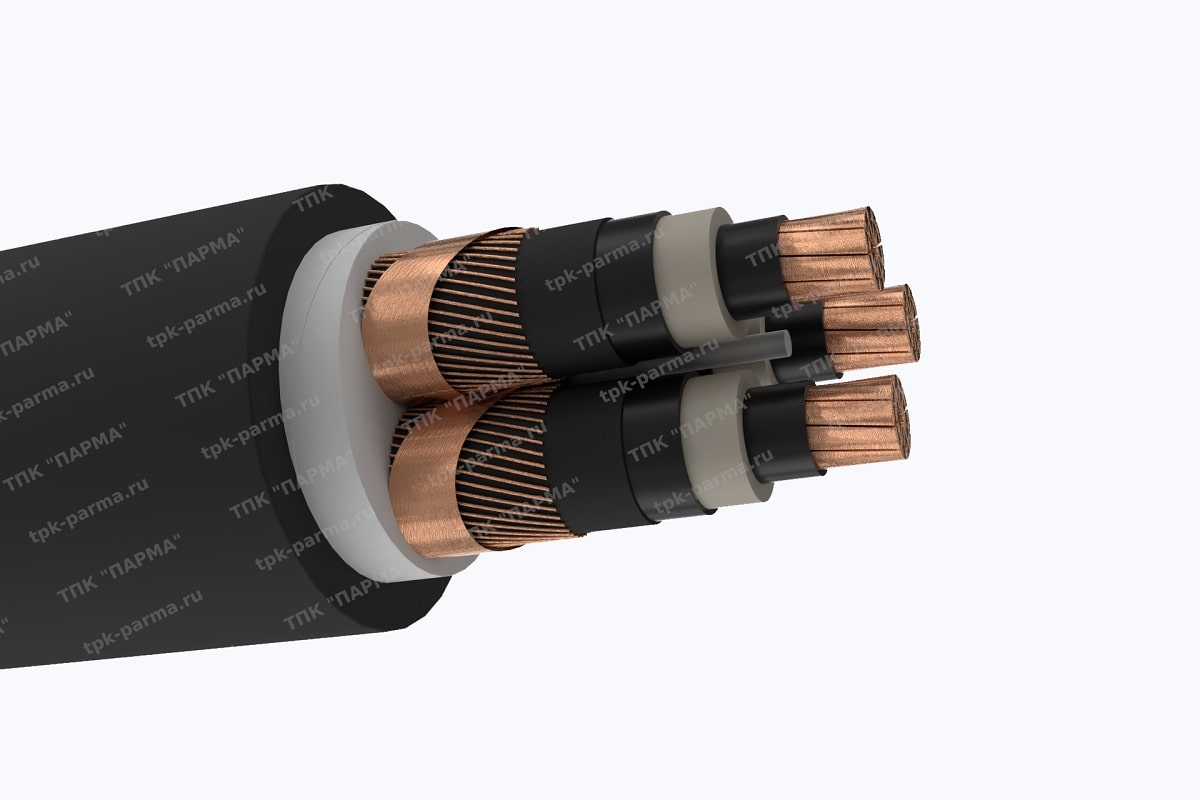 Фотография провода Кабель ПвВ 3х300/50 - 15кВ