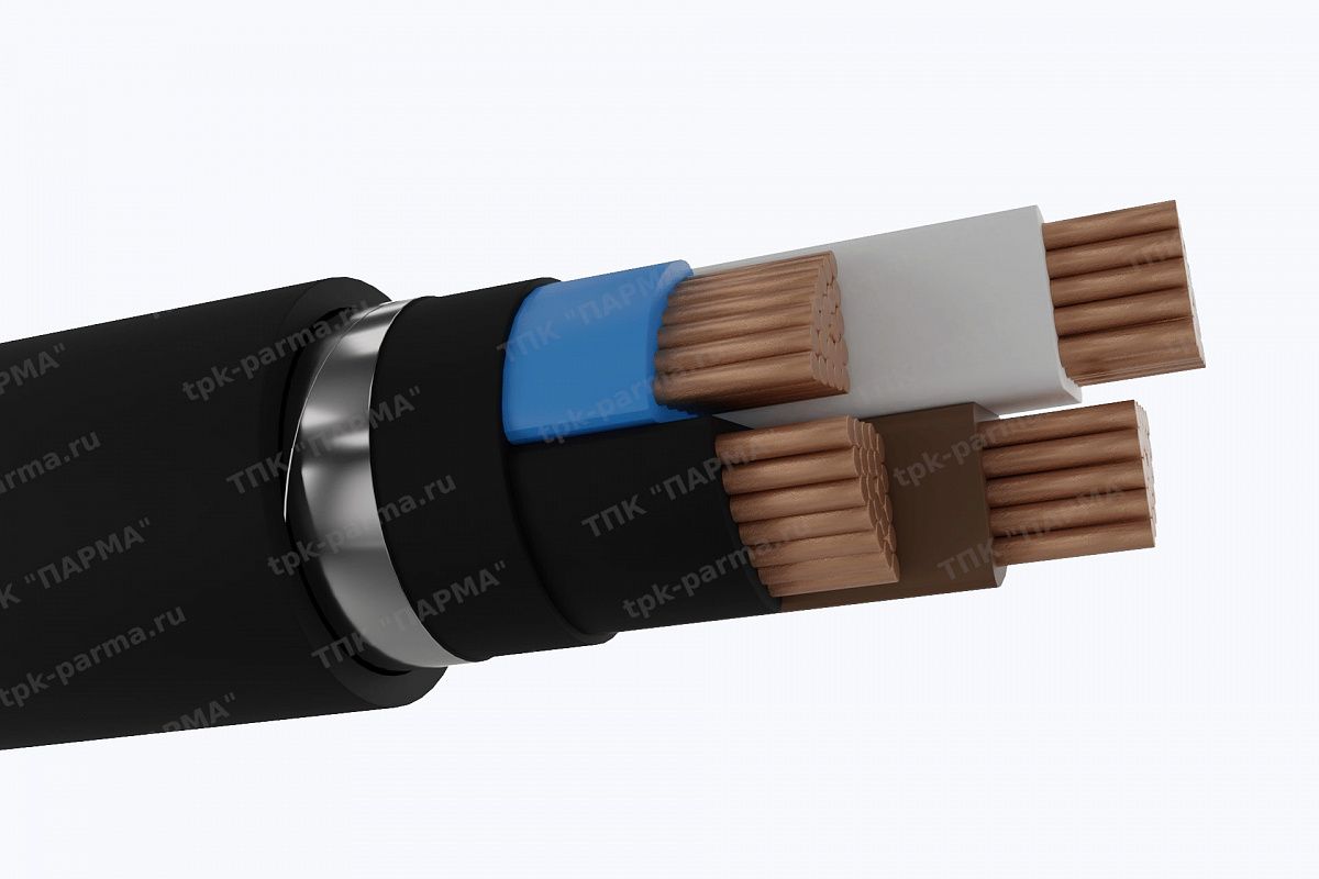 Фотография провода Кабель ВБШвнг(A)-ХЛ 4х120 - 1кВ